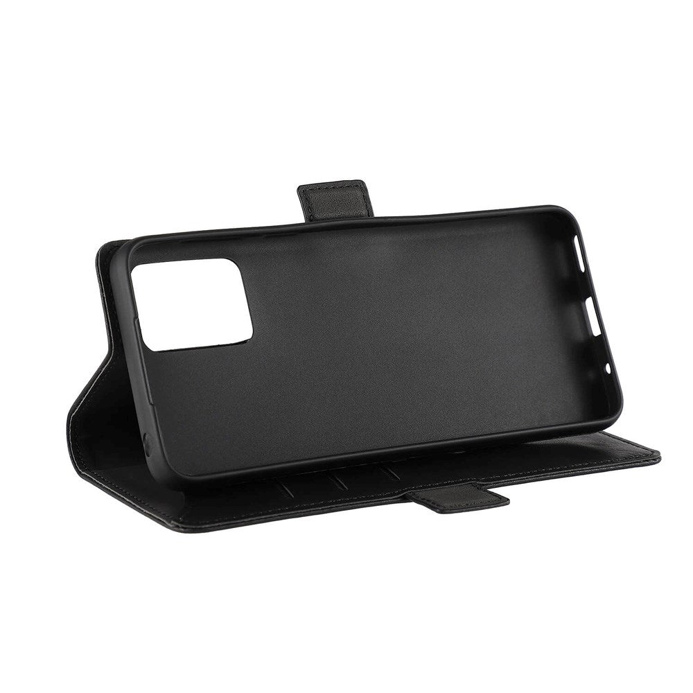 Motorola Moto G55 (5G) GEAR Vegansk Læder Cover m. Pung - Sort