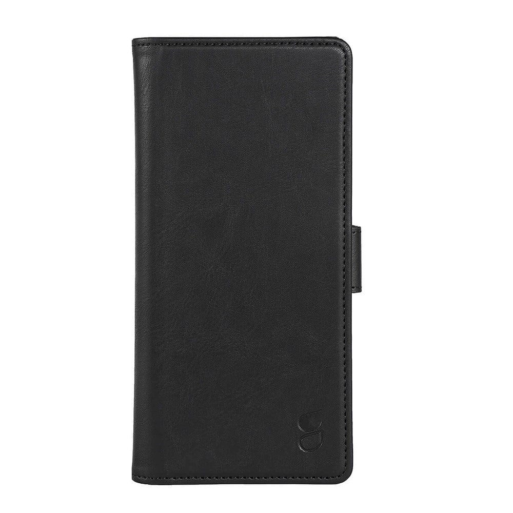Motorola Moto G55 (5G) GEAR Vegansk Læder Cover m. Pung - Sort