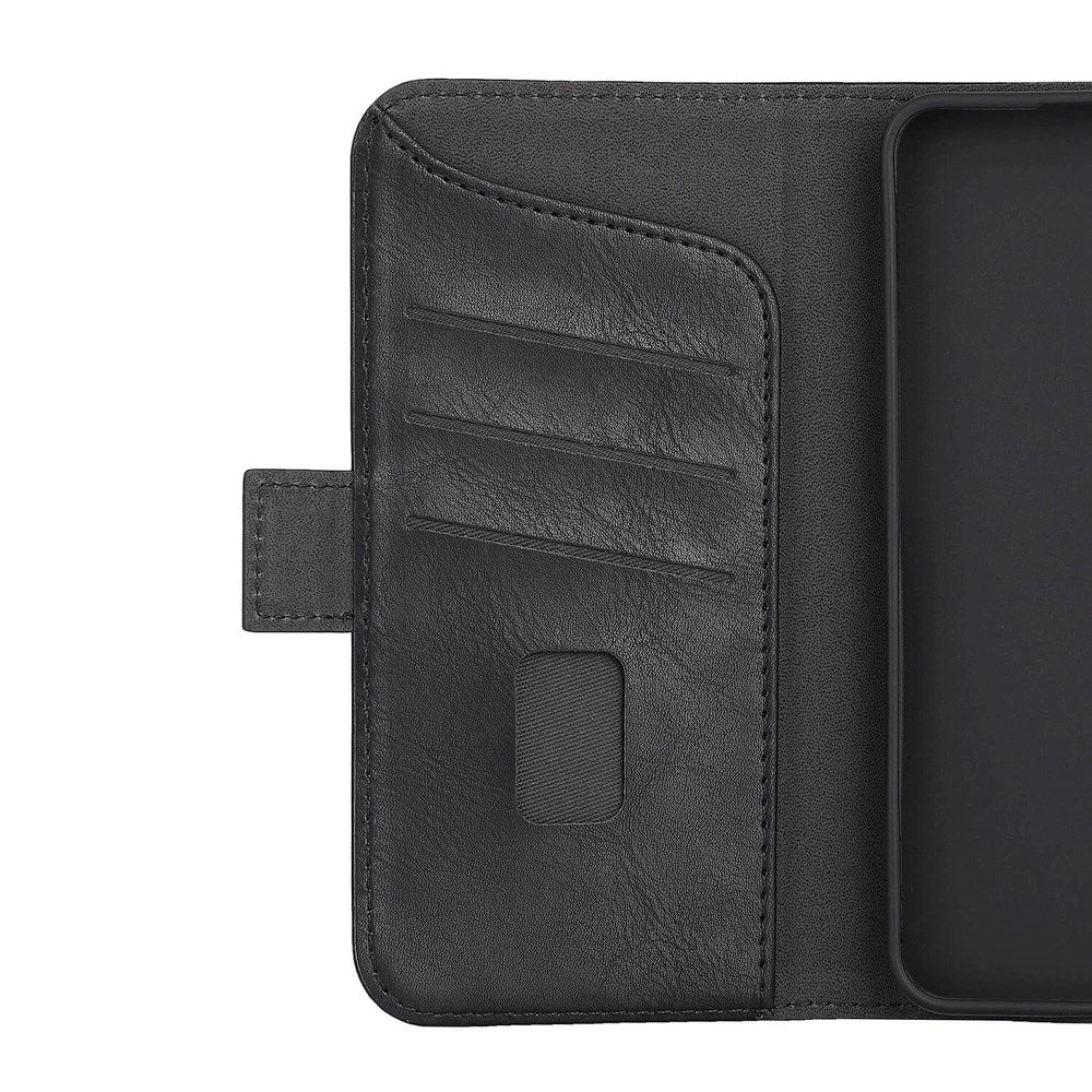 Samsung Galaxy A16 (4G/5G) GEAR Vegansk Læder Cover m. Pung - Sort