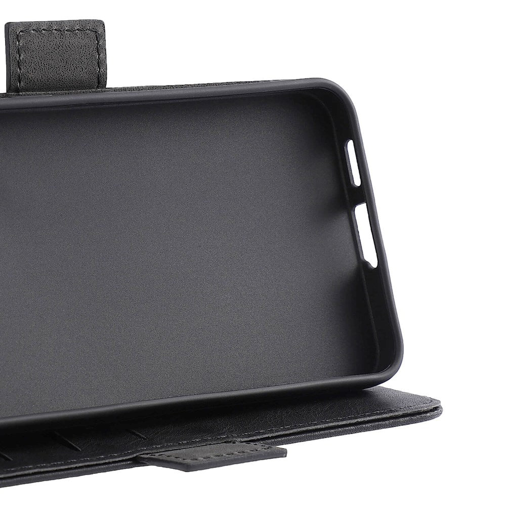 Samsung Galaxy S24 FE GEAR Vegansk Læder Cover m. Pung - Sort