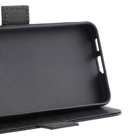 Samsung Galaxy S24 FE GEAR Vegansk Læder Cover m. Pung - Sort