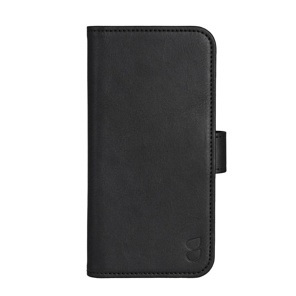 iPhone 16 Pro GEAR Læder Cover 2-i-1 m. Pung 3 Kort - MagSafe Kompatibel - Sort