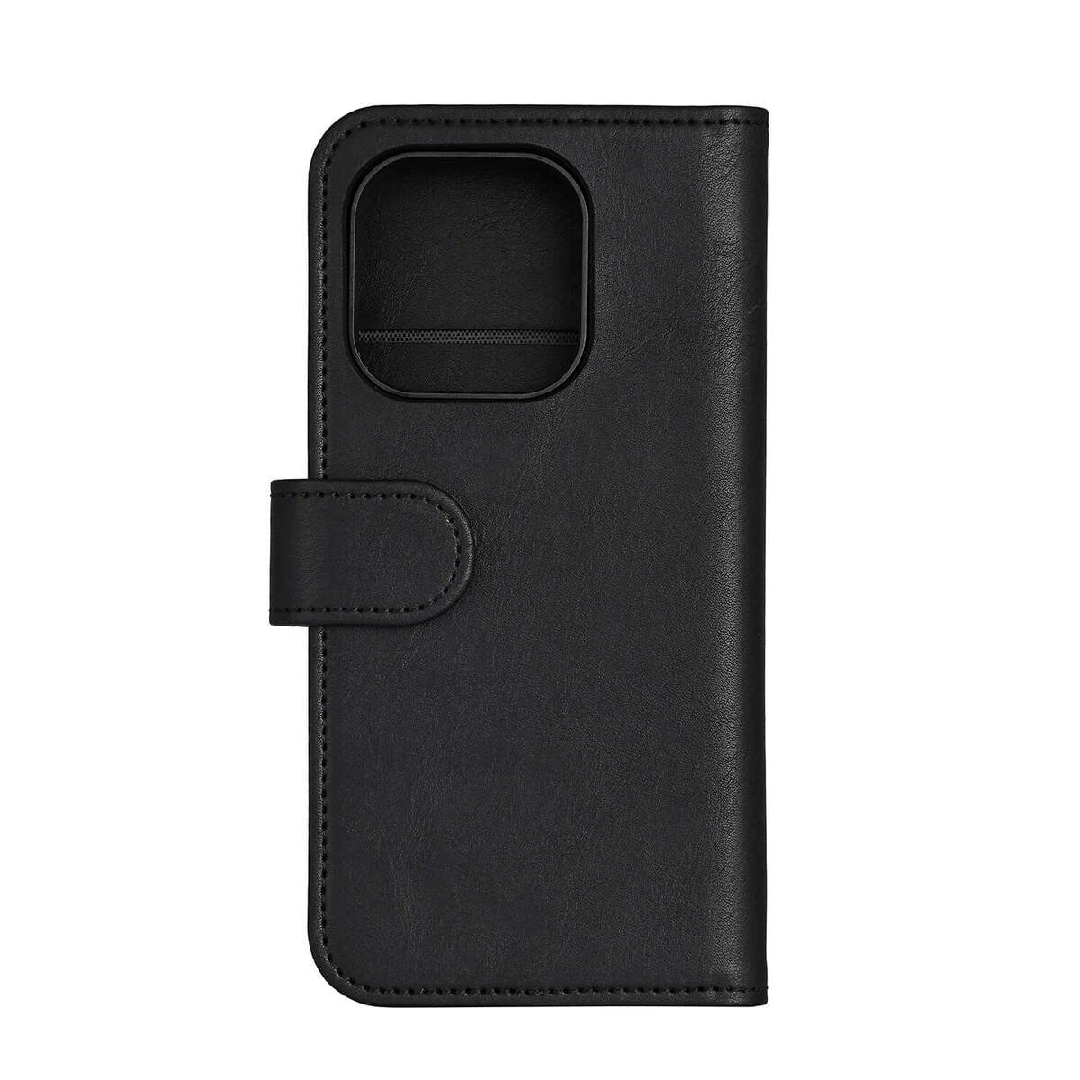 iPhone 16 Pro GEAR Læder Cover 2-i-1 m. Pung 3 Kort - MagSafe Kompatibel - Sort
