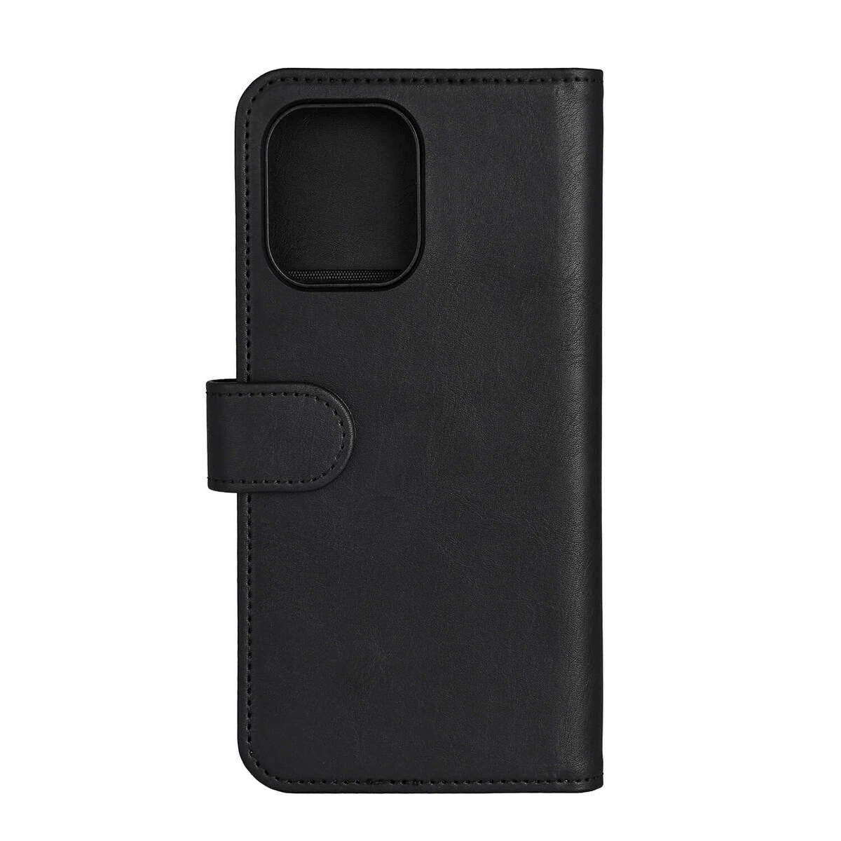 iPhone 16 Plus GEAR Læder Cover 2-i-1 m. Pung 3 Kort - MagSafe Kompatibel - Sort