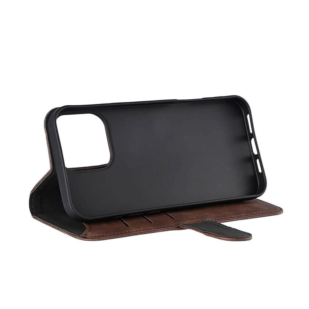 iPhone 16 Pro Max GEAR Læder Cover m. Pung 3 kort - MagSafe Kompatibel - Brun