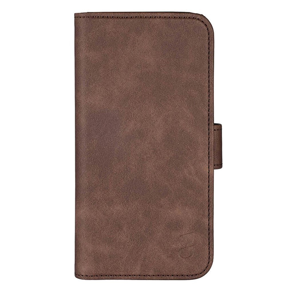 iPhone 16 Pro GEAR Læder Cover m. Pung 3 kort - Brun