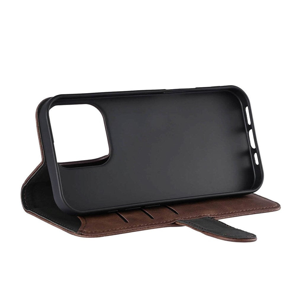 iPhone 16 Pro GEAR Læder Cover m. Pung 3 kort - Brun