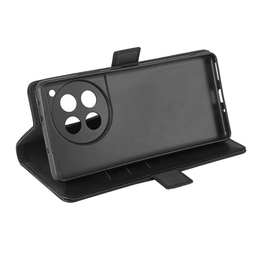 GEAR OnePlus 12R Læder Cover m. Pung - Sort