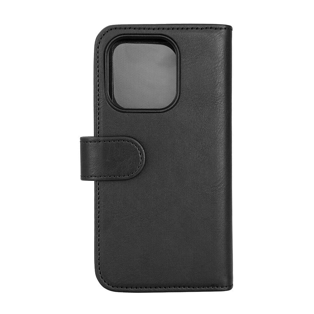 iPhone 15 Pro GEAR Læder Cover 2-i-1 m. Pung 7 kort - Sort