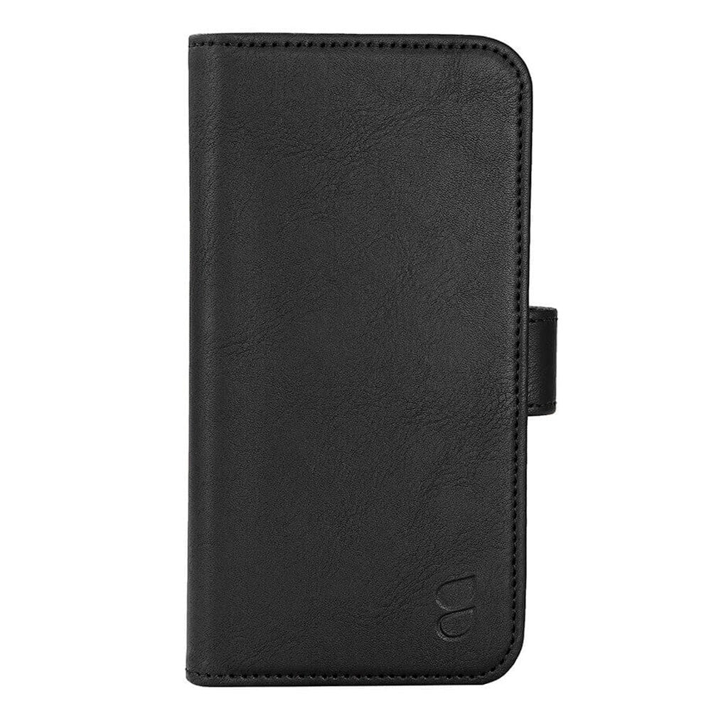 iPhone 15 Pro GEAR Læder Cover 2-i-1 m. Pung 3 Kort - Sort