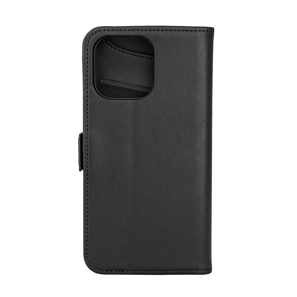 iPhone 13 Mini Gear Wallet - Læder Cover m. Pung - Sort