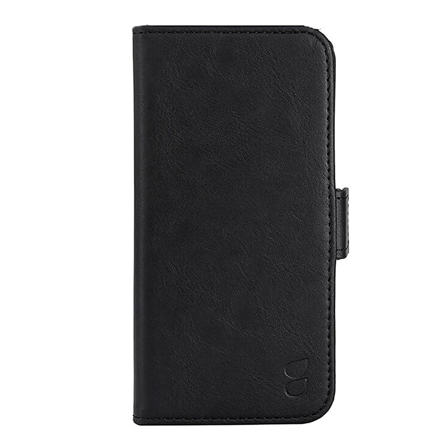 GEAR iPhone 15 Pro Læder Cover m. Pung - MagSafe Kompatibel - Sort