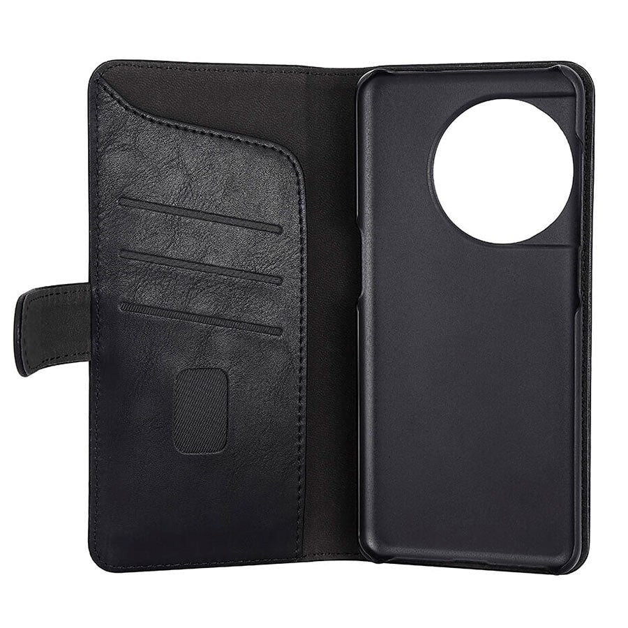 GEAR OnePlus 11 Læder Cover m. Pung - Sort
