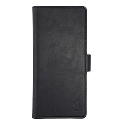 Motorola Moto G73 Gear Wallet - Læder Cover m. Pung - Sort