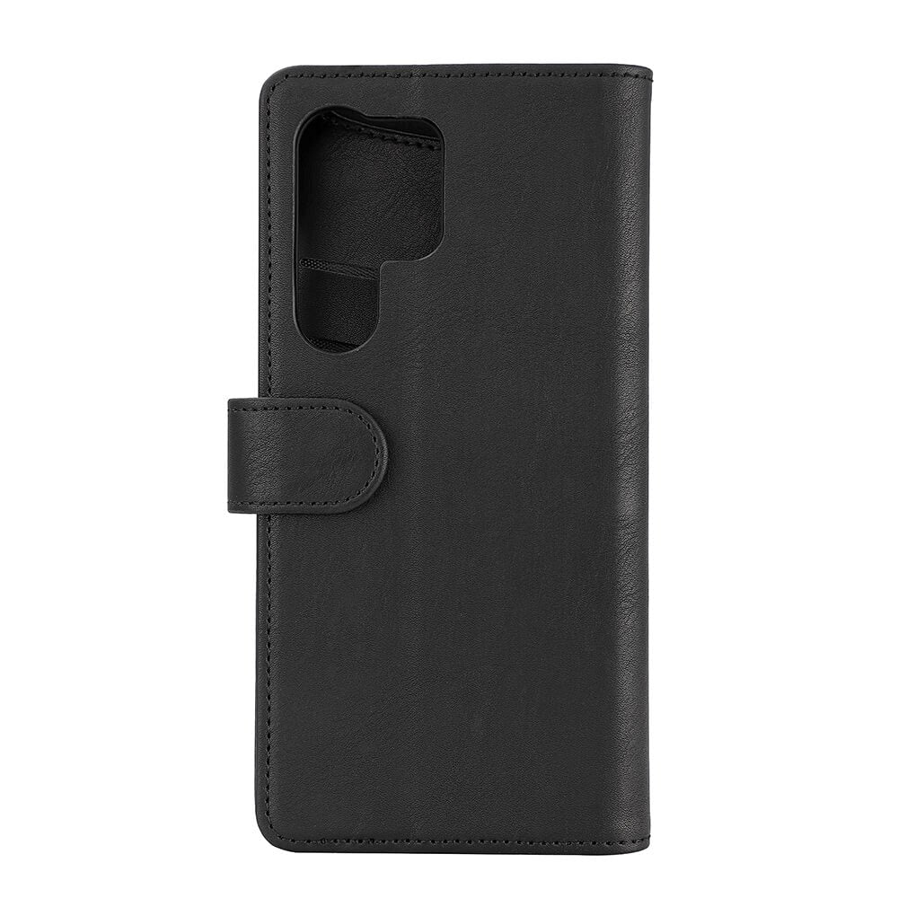 GEAR Samsung Galaxy S23 Ultra Læder Cover m. Pung - Sort