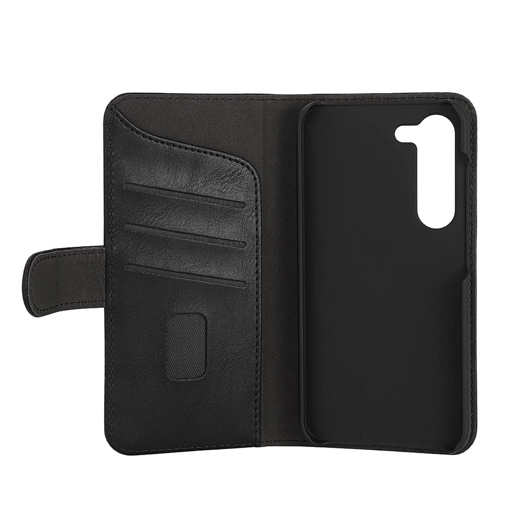 GEAR Samsung Galaxy S23 Læder Cover m. Pung - Sort