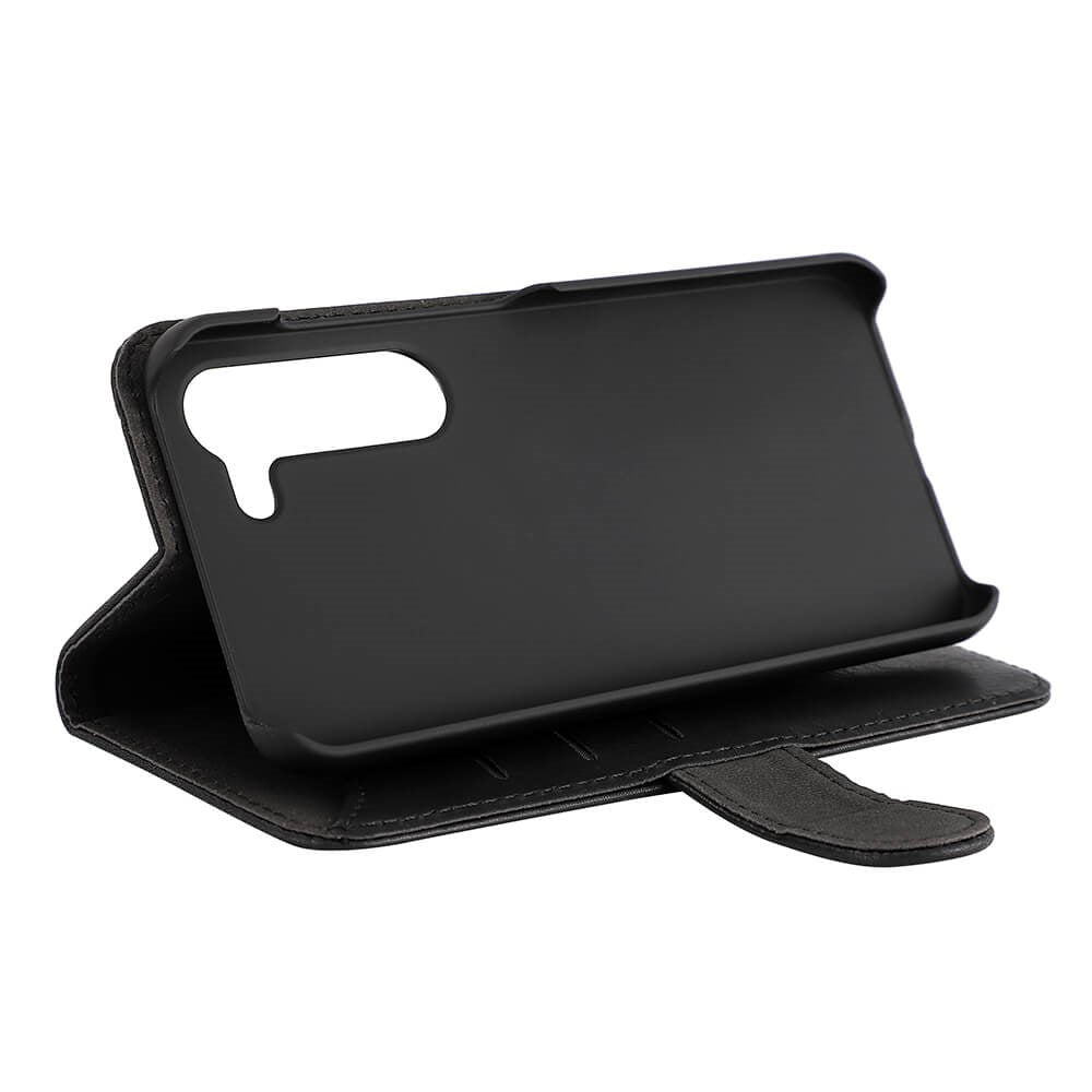 GEAR Samsung Galaxy S23 Læder Cover m. Pung - Sort