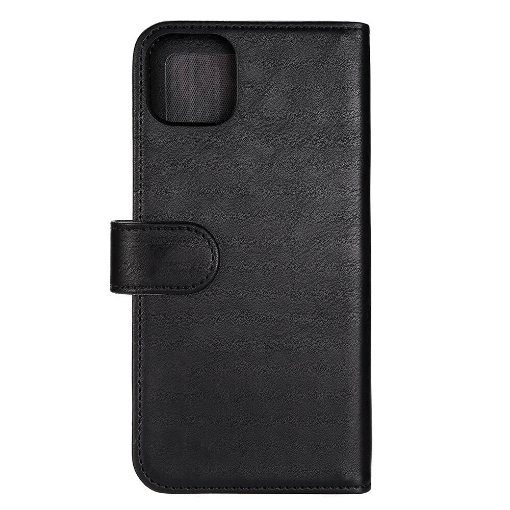 iPhone 14 Plus GEAR Læder Cover 2-i-1 m. Pung 7 kort - Sort