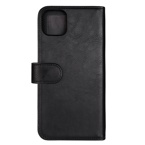 iPhone 14 Plus GEAR Læder Cover 2-i-1 m. Pung 7 kort - Sort