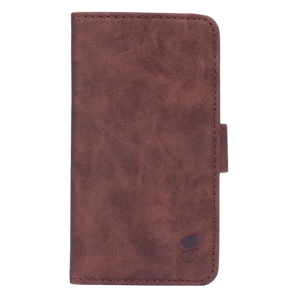 iPhone SE 2020/8/7 GEAR Læder Cover m. Pung - Brun