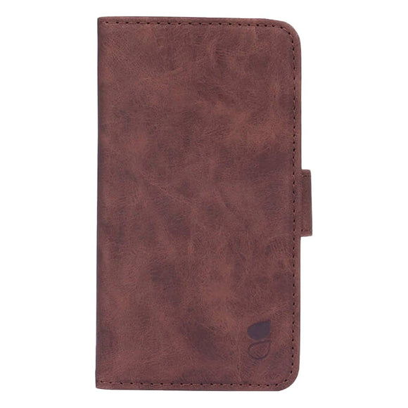 iPhone SE 2020/8/7 GEAR Læder Cover m. Pung - Brun
