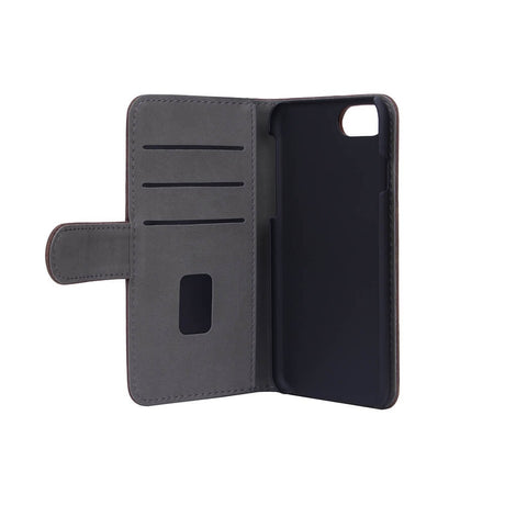 iPhone SE 2020/8/7 GEAR Læder Cover m. Pung - Brun