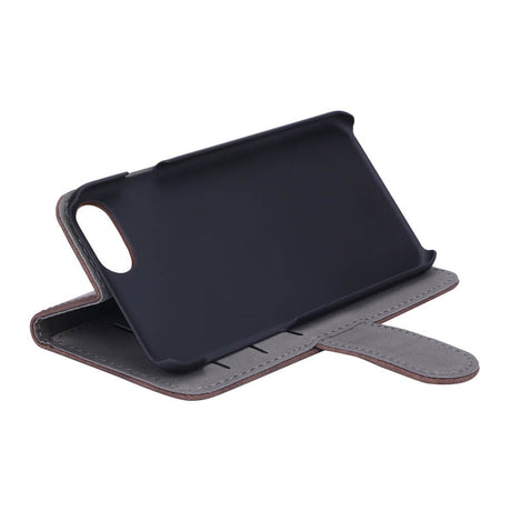 iPhone SE 2020/8/7 GEAR Læder Cover m. Pung - Brun