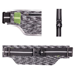 GEAR Sports Taljebælte Premium - Løbebælte til Smartphone (Maks. Mobil: 170 x 76 x 9 mm)