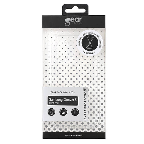 Samsung Galaxy XCover5 GEAR Fleksibelt Plastik Cover - Gennemsigtig