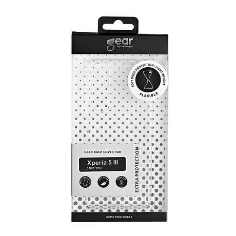 Sony Xperia 5 III GEAR Fleksibelt Plastik Cover - Gennemsigtig