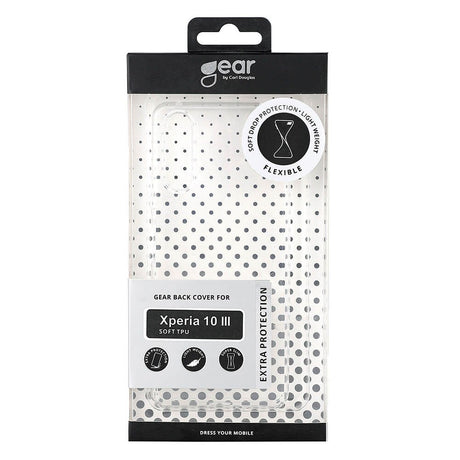 Sony Xperia 10 III GEAR Fleksibelt Plastik Cover - Gennemsigtig