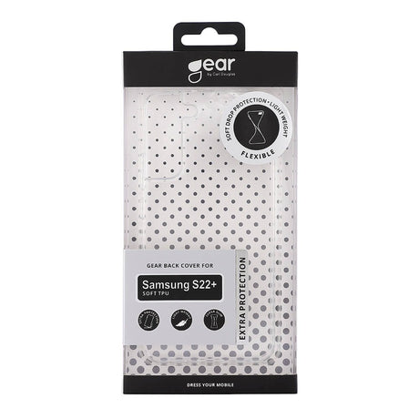 Samsung Galaxy S22+ (Plus) GEAR Fleksibelt Plastik Cover - Gennemsigtig
