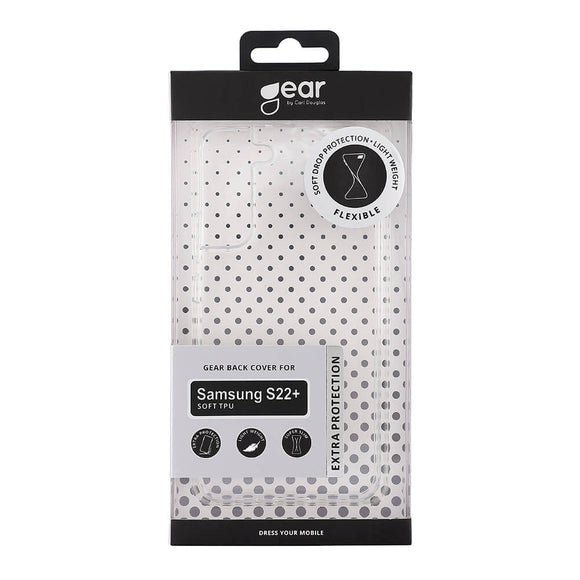 Samsung Galaxy S22+ (Plus) GEAR Fleksibelt Plastik Cover - Gennemsigtig