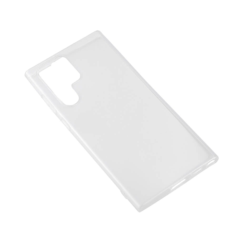 Samsung Galaxy S22 Ultra GEAR Fleksibelt Plastik Cover - Gennemsigtig