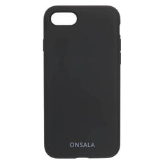 iPhone SE (2022 / 2020) / 8 / 7  Onsala Collection Liquid Silikone Cover - Black