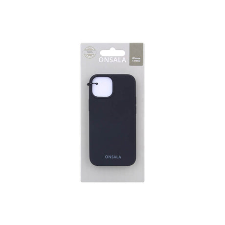 iPhone 13 Mini Onsala Collection Liquid Silikone Cover - Black