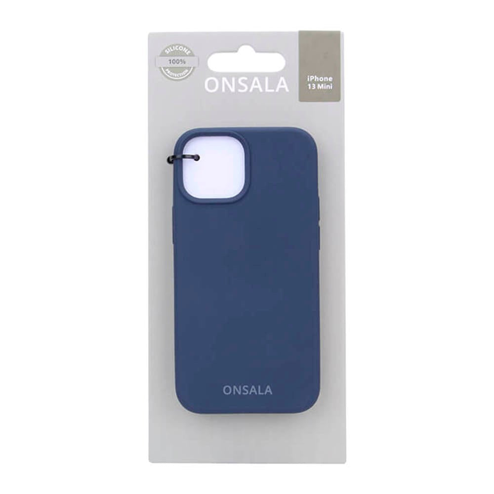 iPhone 13 Mini Onsala Collection Liquid Silikone Cover - Cobalt Blue
