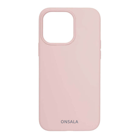 iPhone 13 Pro Onsala Collection Liquid Silikone Cover - Sand Pink