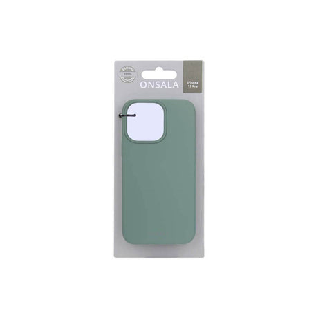 iPhone 13 Pro Onsala Collection Liquid Silikone Cover - Pine Green