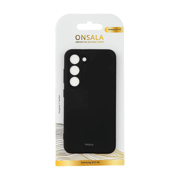 Samsung Galaxy S23 Onsala Silikone Cover - Black