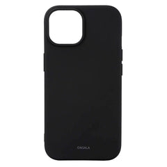 iPhone 15 Onsala Silikone Cover - MagSafe Kompatibelt - Sort