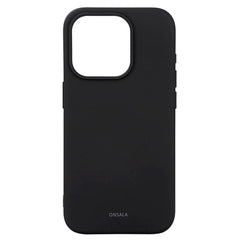 iPhone 15 Pro Onsala Silikone Cover - MagSafe Kompatibelt - Sort