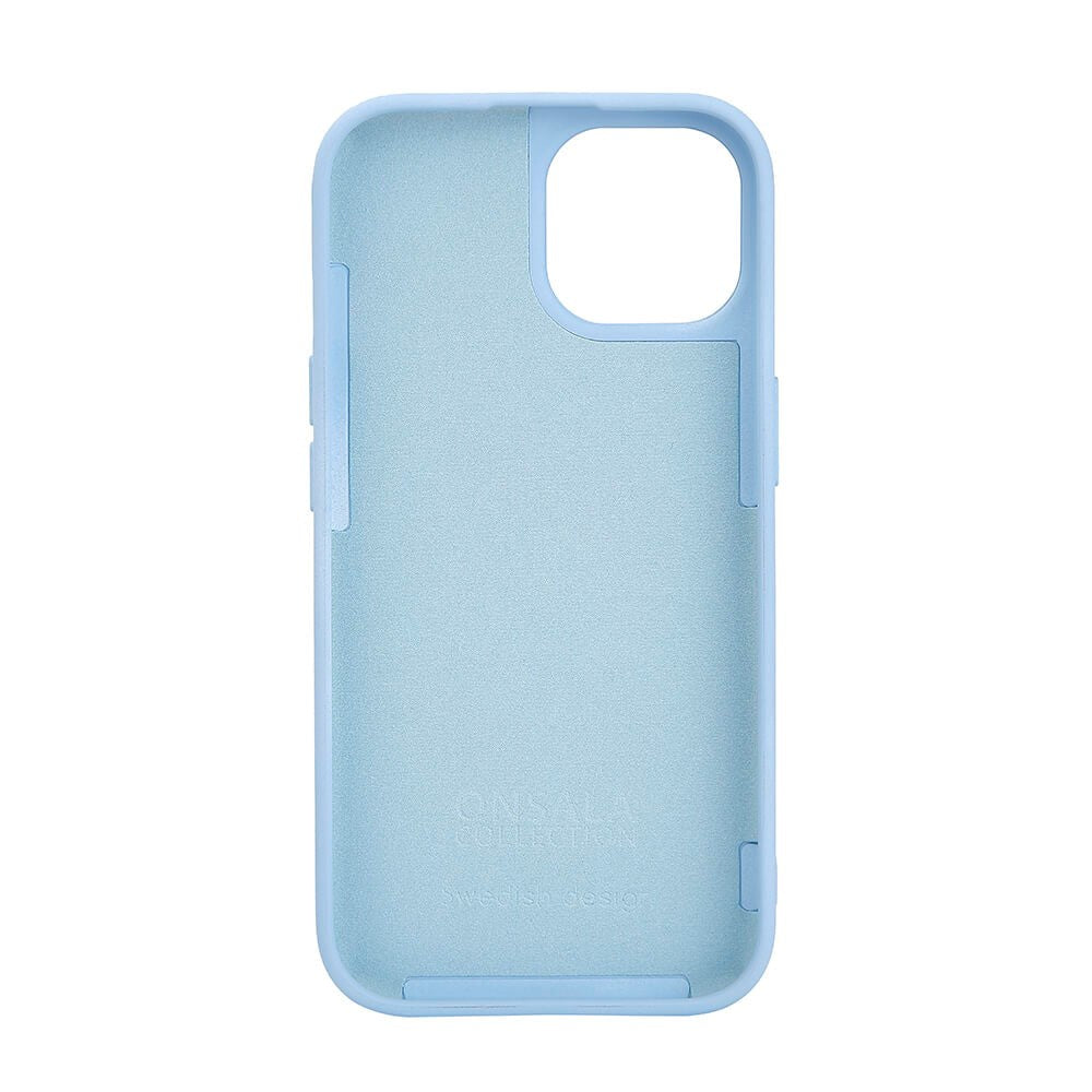 iPhone 15 Onsala Silikone Cover - MagSafe Kompatibelt - Light Blue