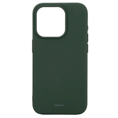 iPhone 15 Pro Onsala Silikone Cover - MagSafe Kompatibelt - Olive Green