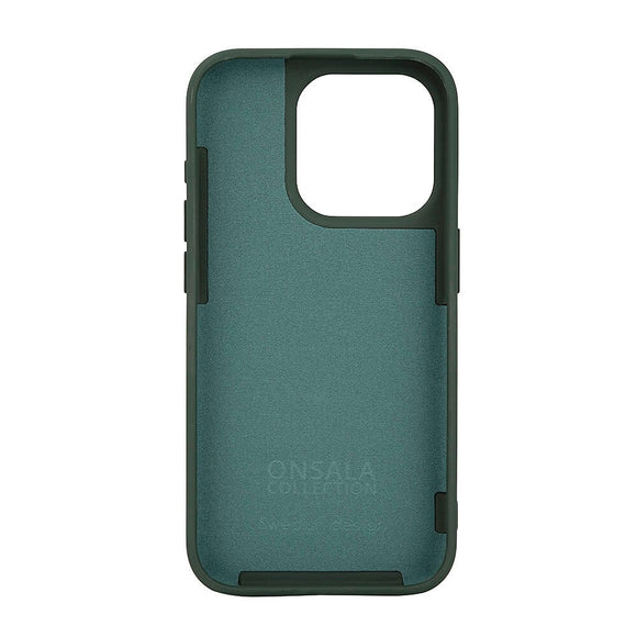 iPhone 15 Pro Onsala Silikone Cover - MagSafe Kompatibelt - Olive Green