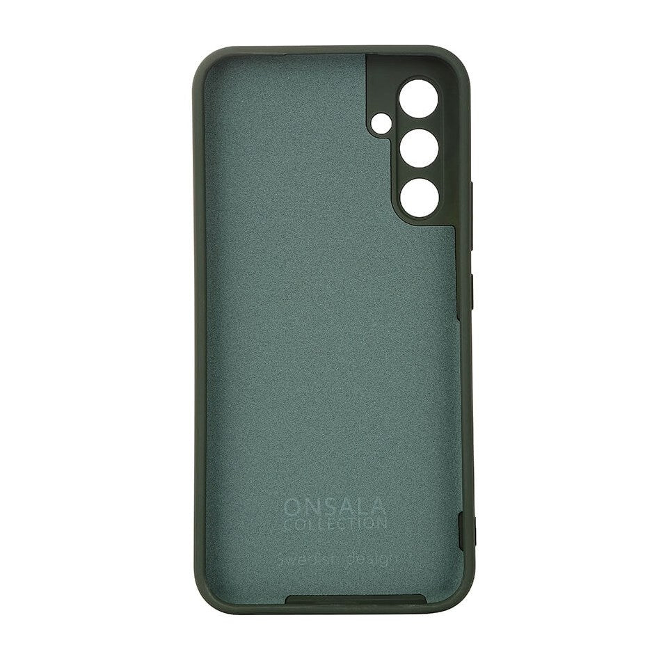 Onsala Samsung Galaxy A35 (5G) Silikone Touch Cover - Olive Green