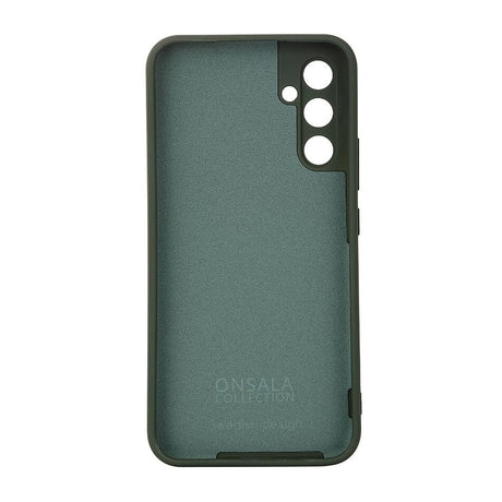 Onsala Samsung Galaxy A35 (5G) Silikone Touch Cover - Olive Green