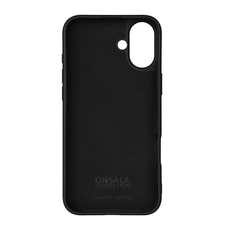 Onsala iPhone 16 Plus Silikone Cover - MagSafe Kompatibelt - Sort
