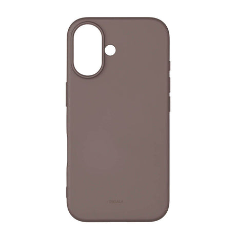 Onsala iPhone 16 Silikone Cover - MagSafe Kompatibelt - Chocolate