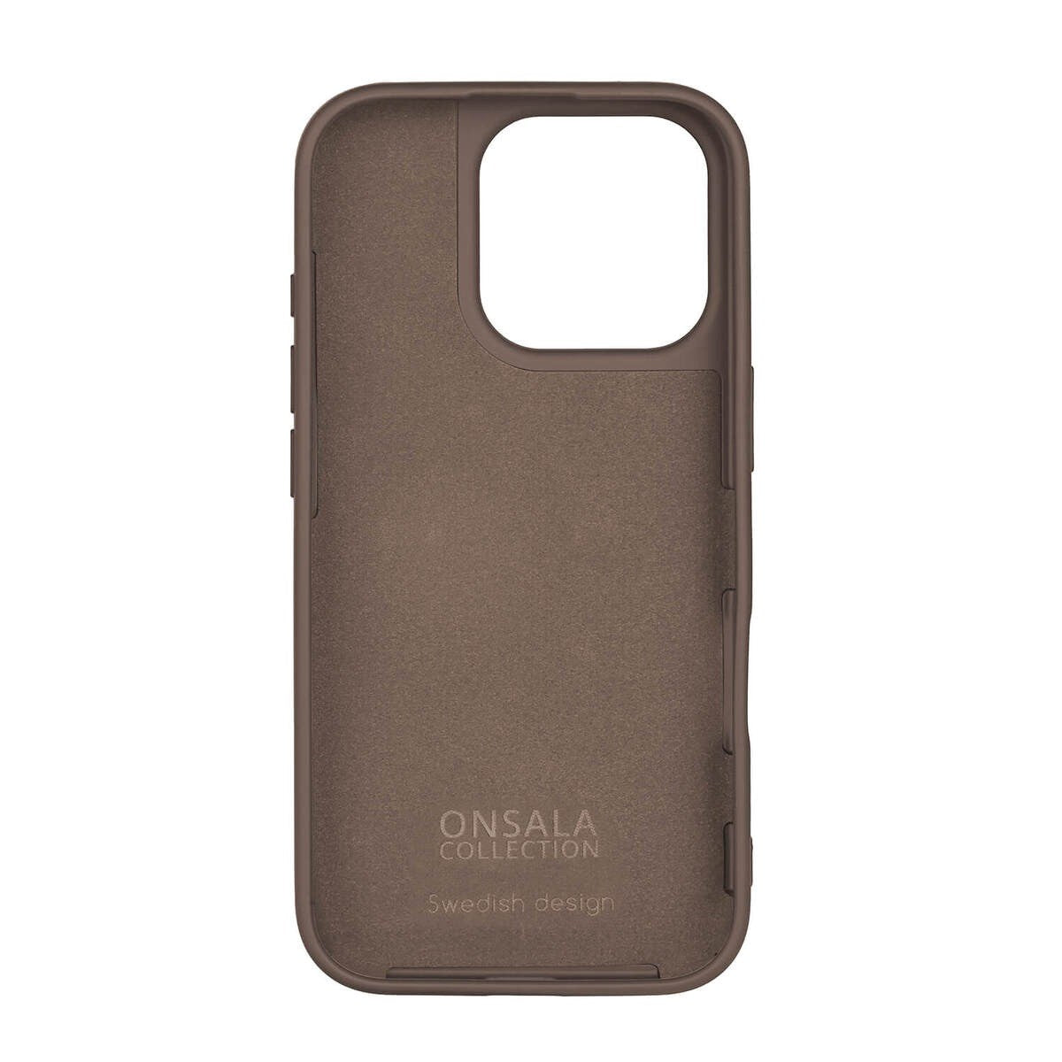 Onsala iPhone 16 Pro Silikone Cover - MagSafe Kompatibelt - Chocolate